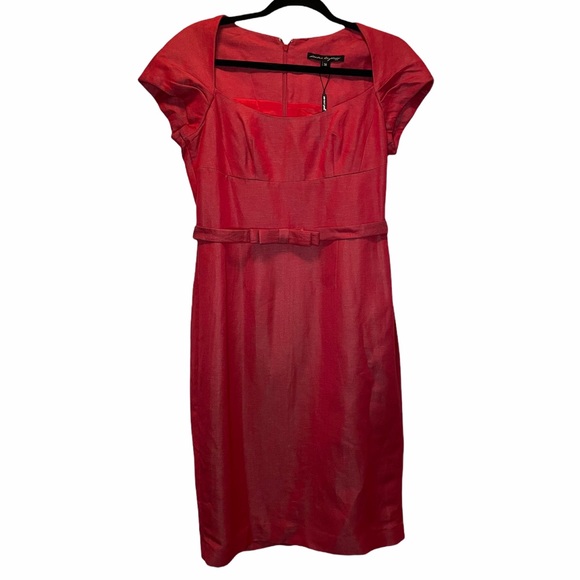 FEMME Sandra Angelozzi NWT Red Robe Dress - Picture 8 of 8